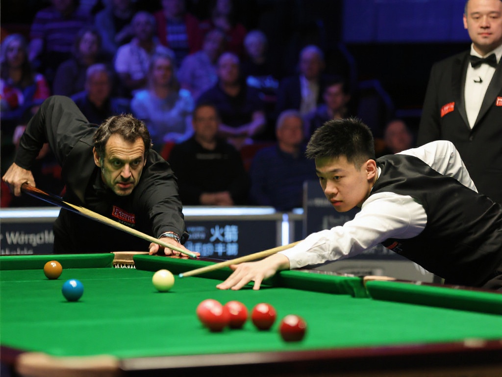 斯诺克世锦赛半决赛巅峰对决：奥沙利文VS赵心童