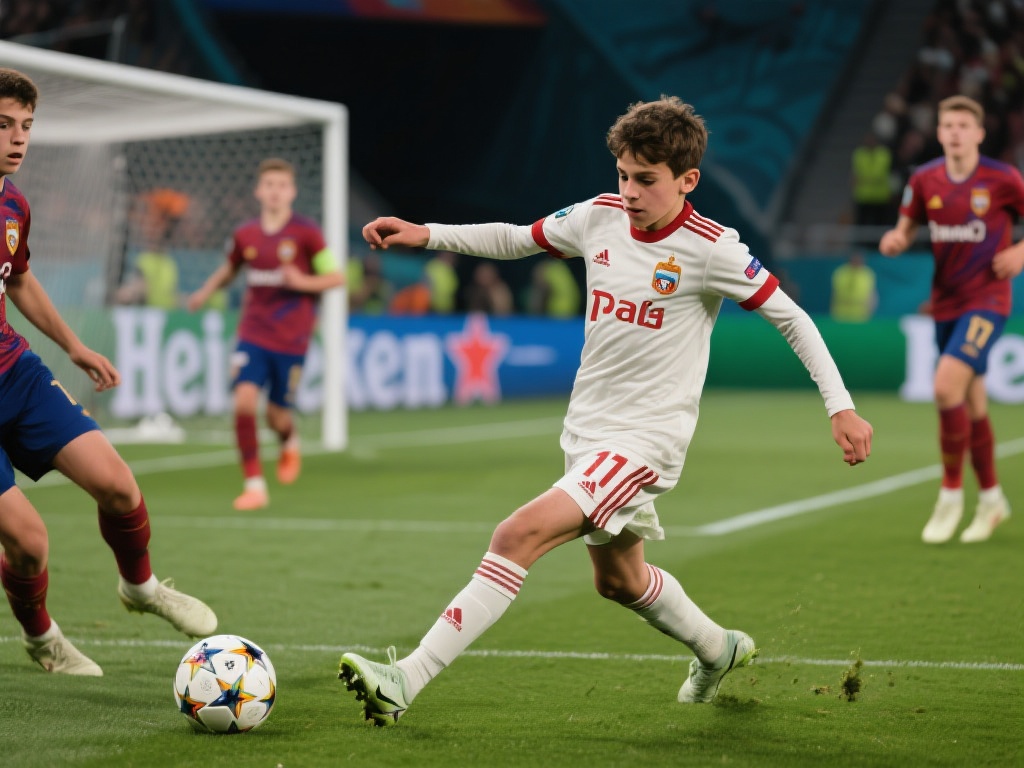 17岁天才亚马尔百场神迹 1V5险绝杀国米两中柱 每一位少年天才的成长都需要经历不断磨砺,